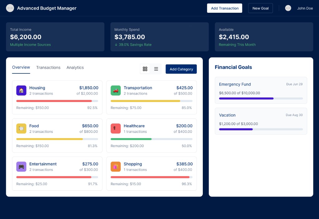 Member benefits UI