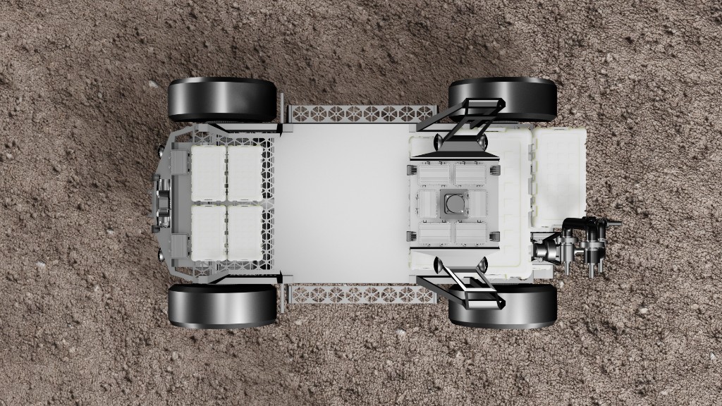 Top view — array footprint thinking.